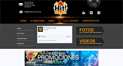 Desktop Screenshot of hitproducciones.com.mx